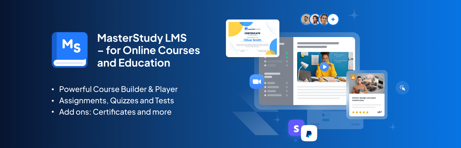 MasterStudy LMS homepage