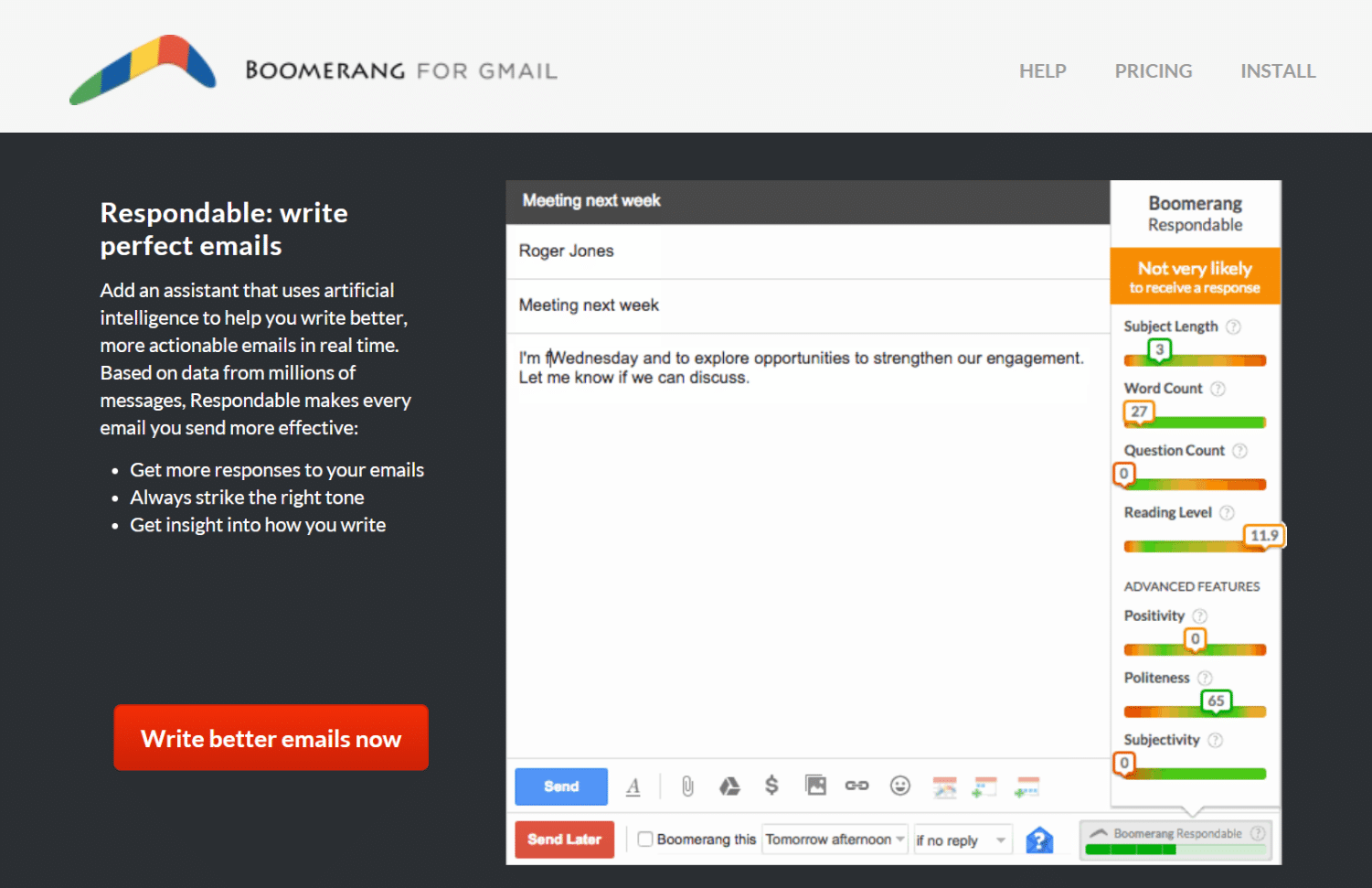 Boomerang für Gmail