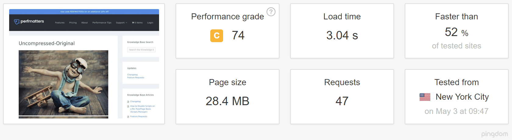 Uncompressed block size is too big