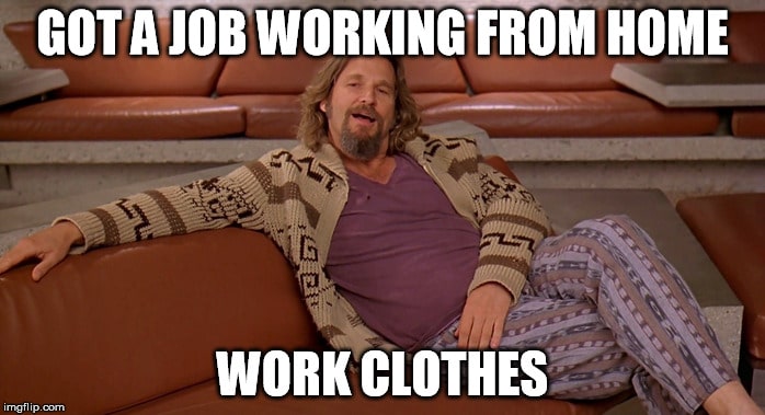 Working remotely dress code