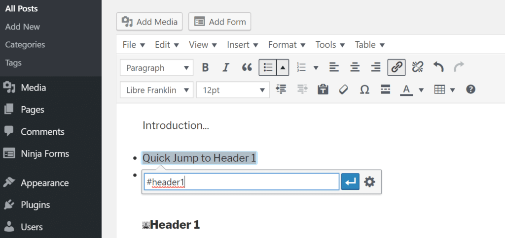 How to Create Anchor Links in WordPress (3 Easy Methods)