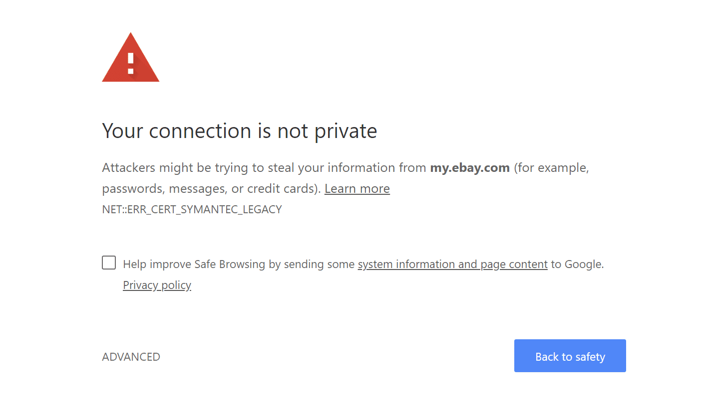 How To Fix Your Connection Is Not Private Error 18 Tips