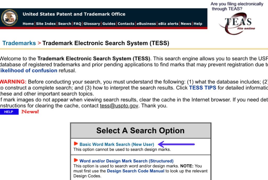 International Trademark Search