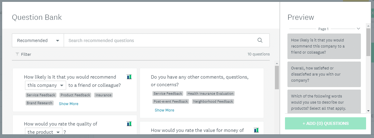 Question examples