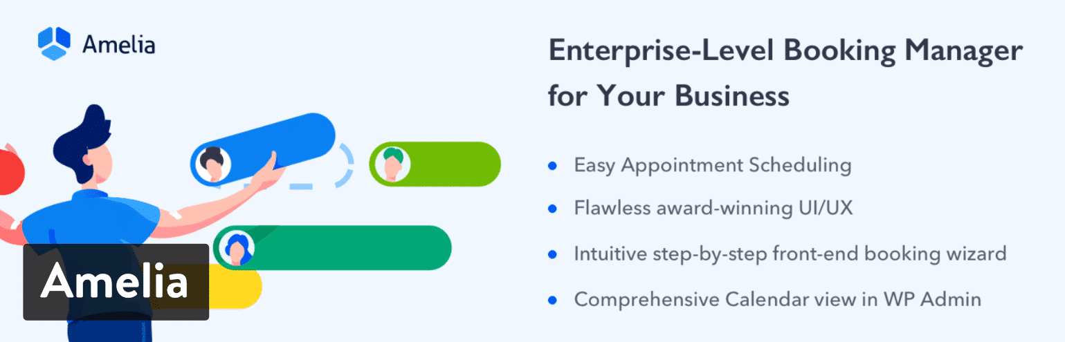 Amelia WordPress booking plugin