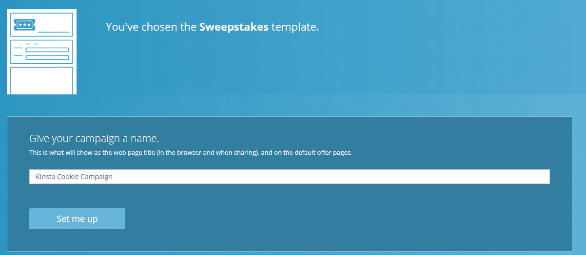 WooBox sweepstakes name