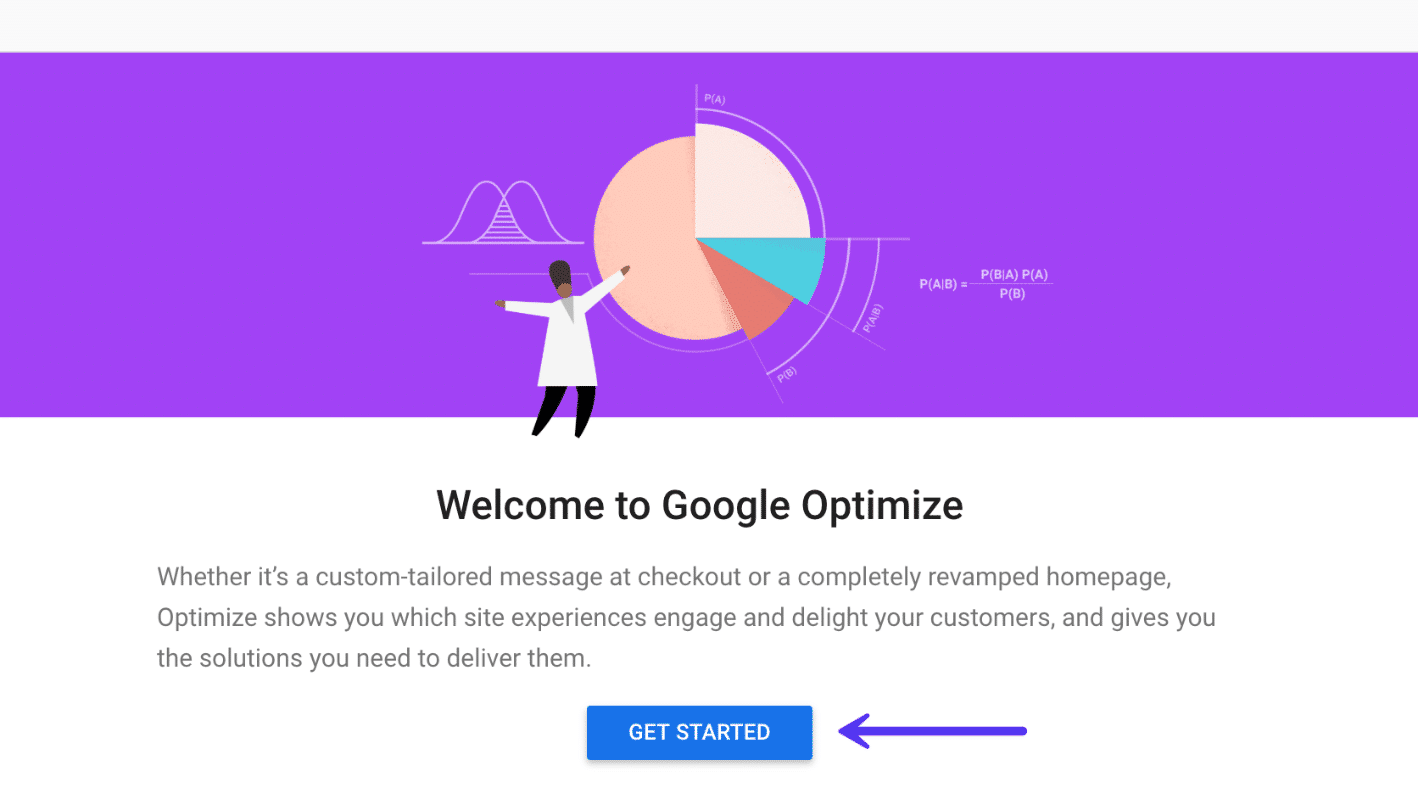 Get started with Google Optimize