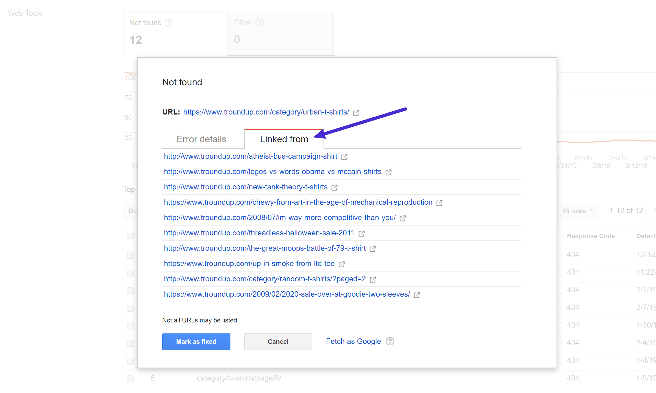 Broken Links Excel