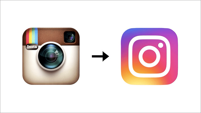 Instagram muda o logotipo (Fonte de imagem: Adweek)