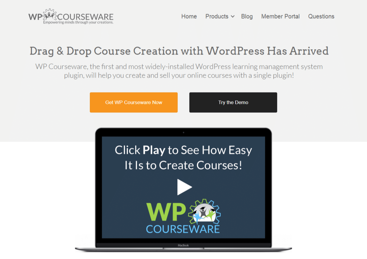 Website ideas: selling courses with WP CourseWare