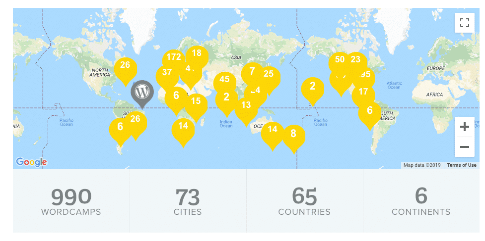 WordCamps worldwide