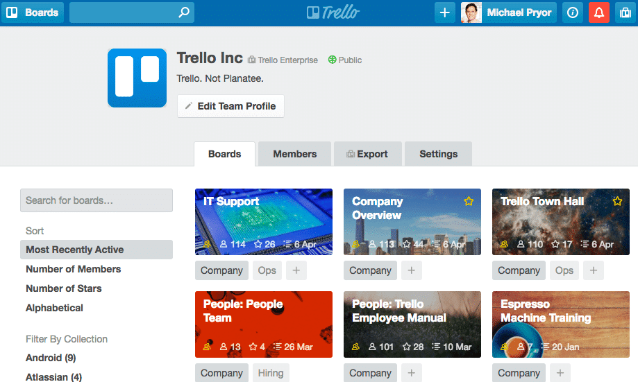 Bảng Trello