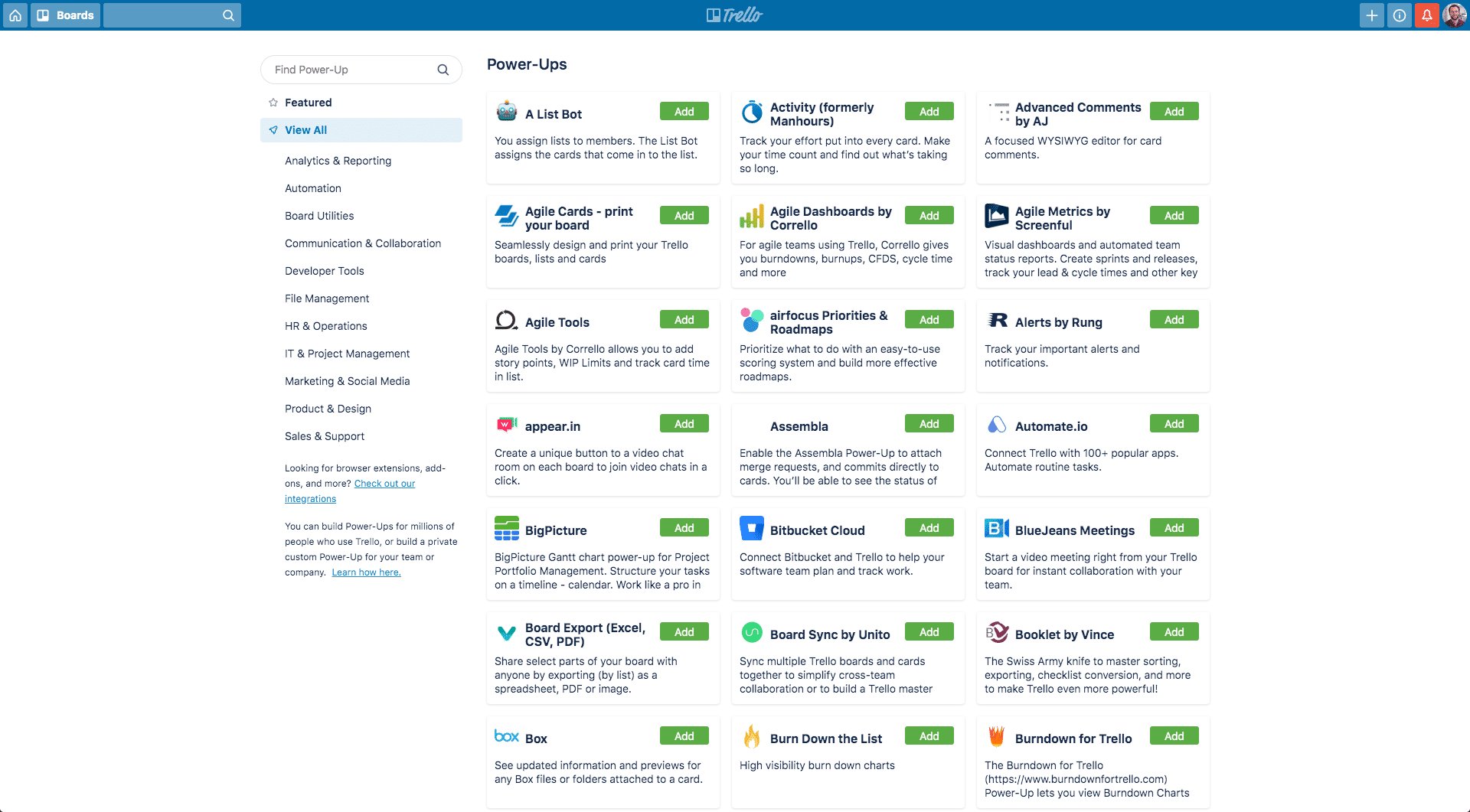 Trello tăng sức mạnh