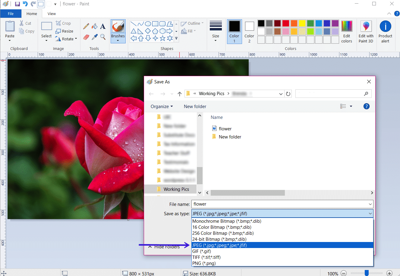 Windows標準の「ペイント」