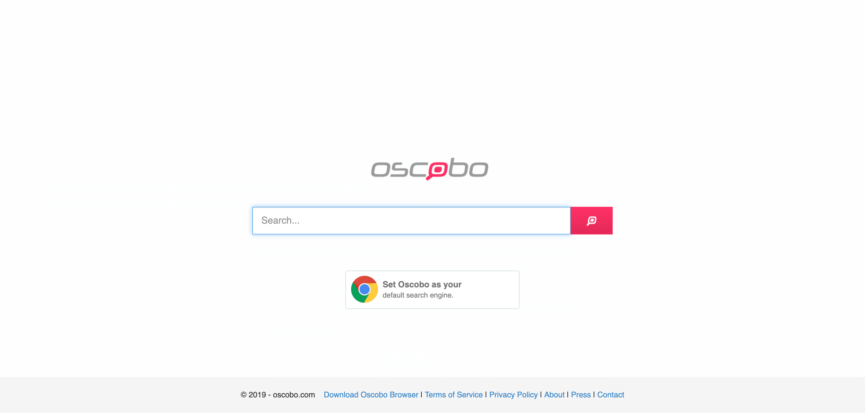 Oscobo search engine