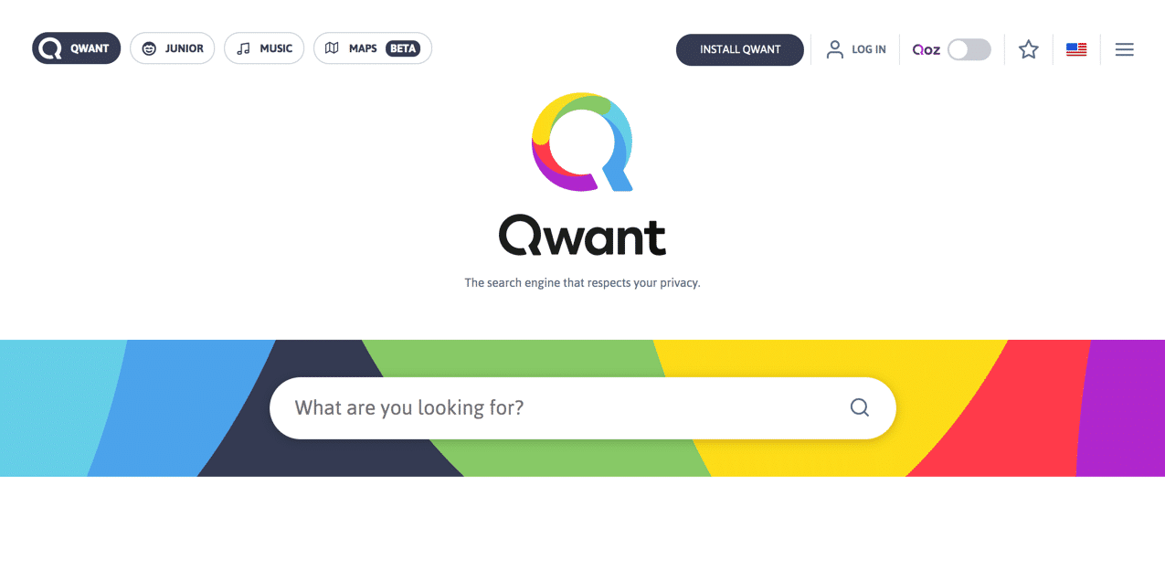 Alternative search engines: Qwant