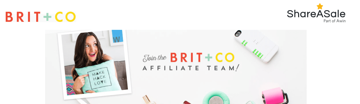 Brit + CoはShareASaleを利用