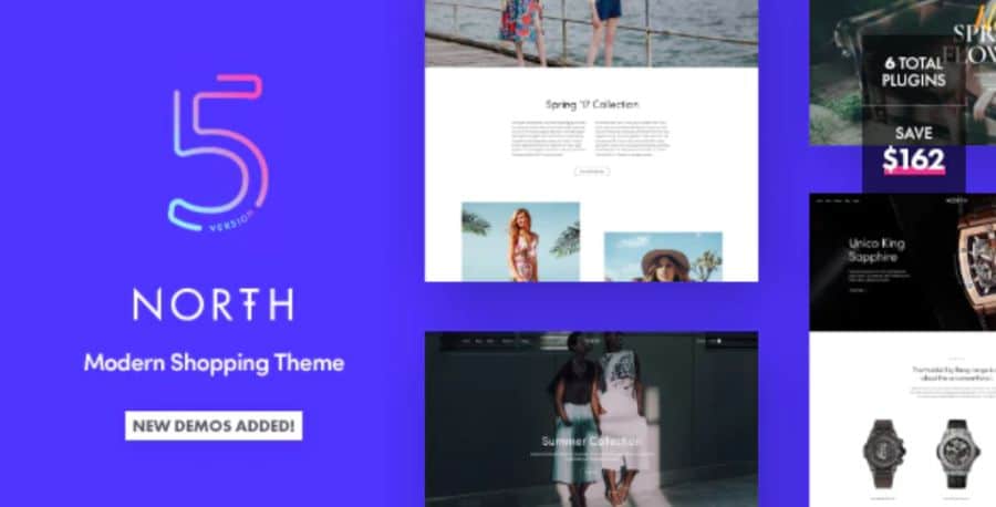 WooCommerce theme: North