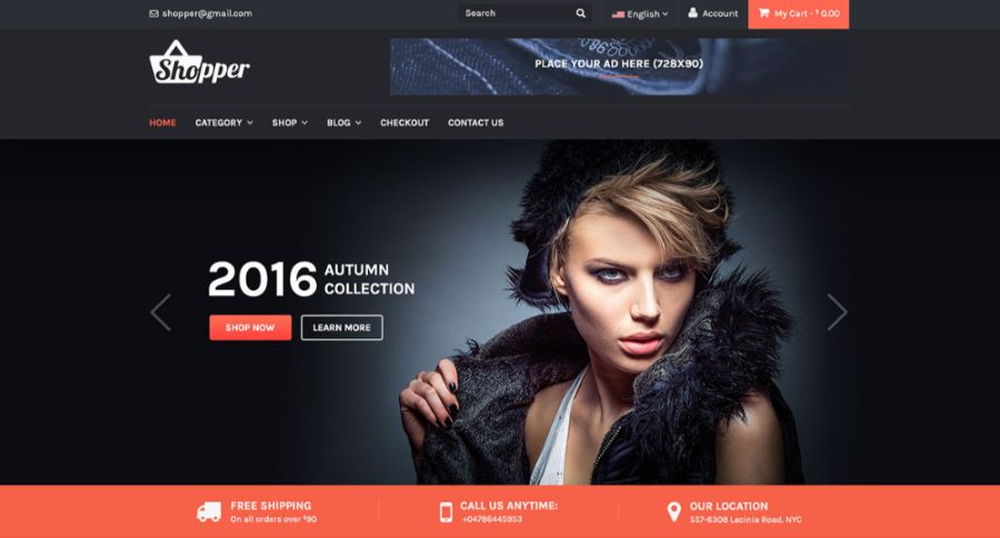 tyche - best WooCommerce themes
