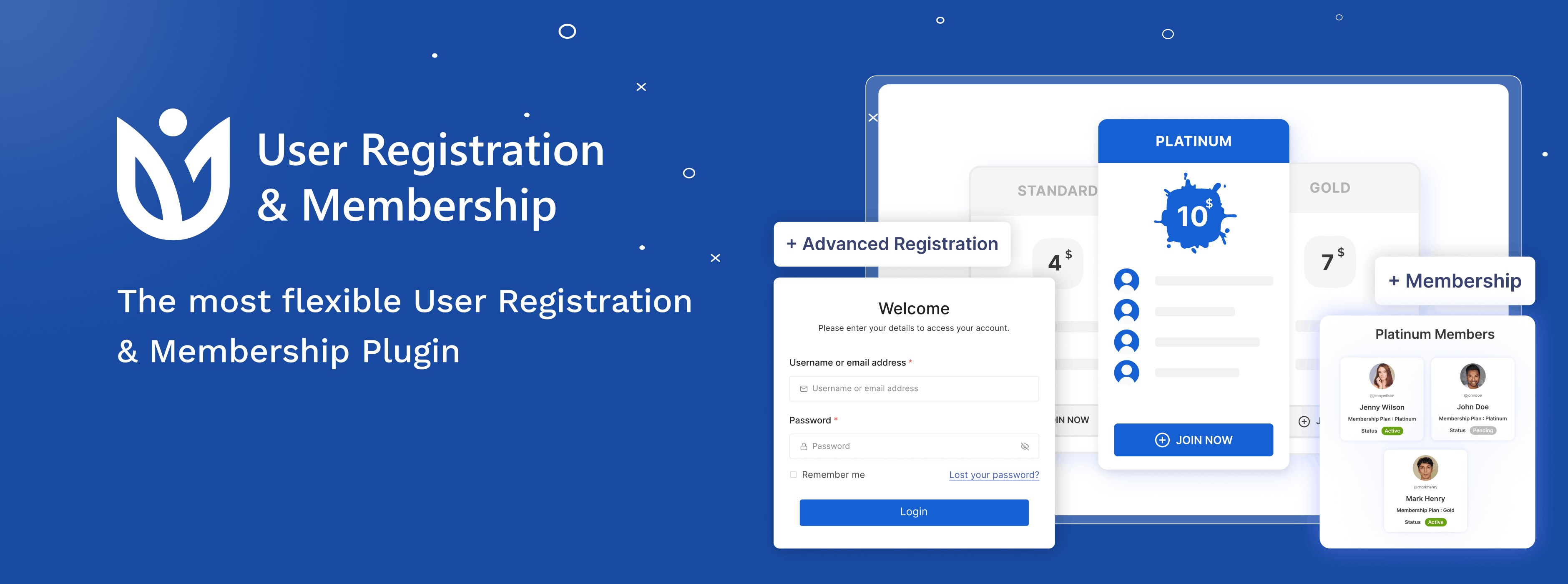 User Registration & Membership WordPress plugin