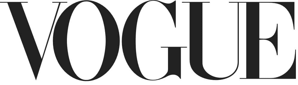 Vogue logo with modern font