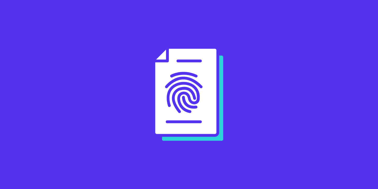 Site file fingerprints