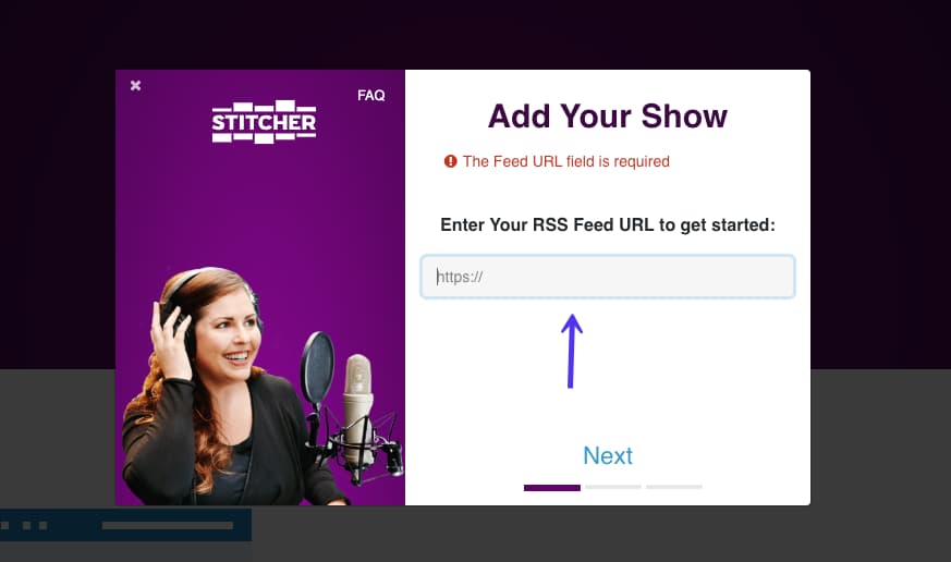 Submitting your podcast to Stitcher