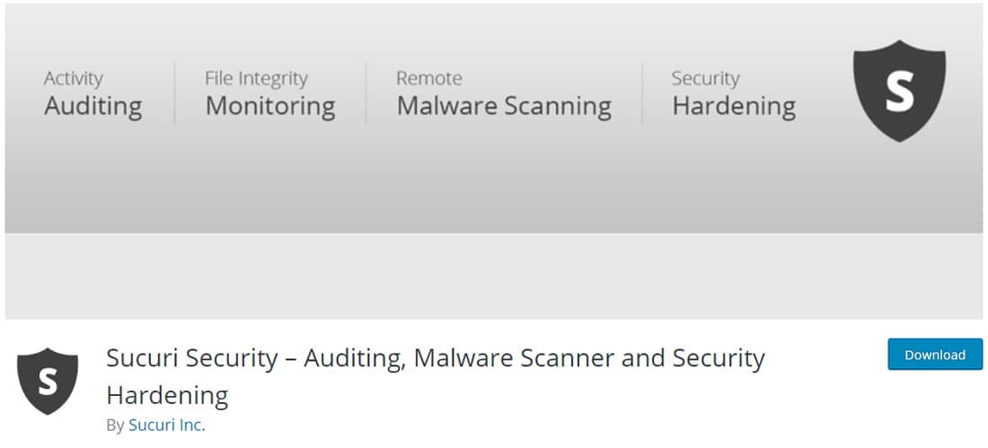Sucuri Security plugin on WordPress.org