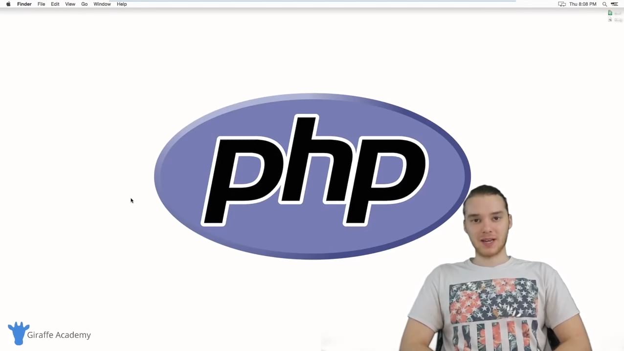 PHP video tutorial