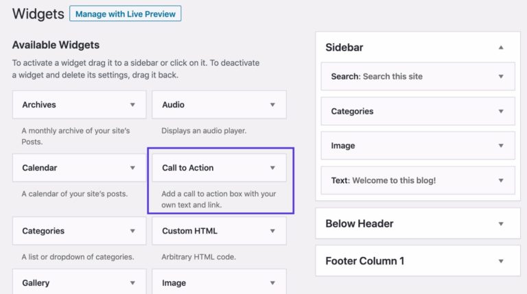 WordPress Widgets: how to add & use them (Complete Guide)