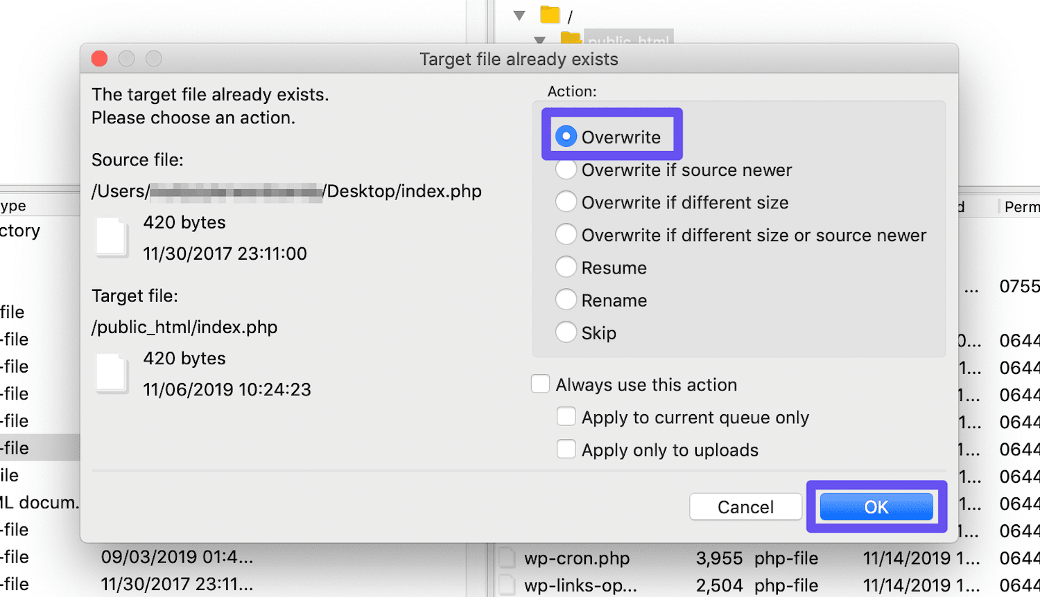 filezilla ftp server mount points