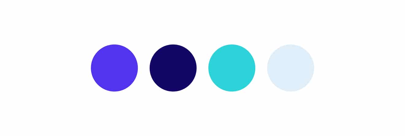 Example of Kinsta's color palette