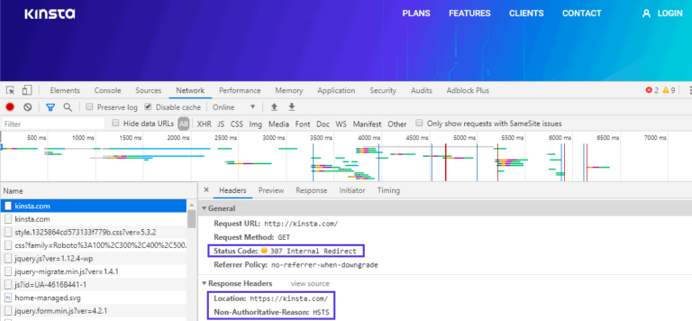 What Is The HTTP 307 Temporary Redirect Status Code - Kinsta®