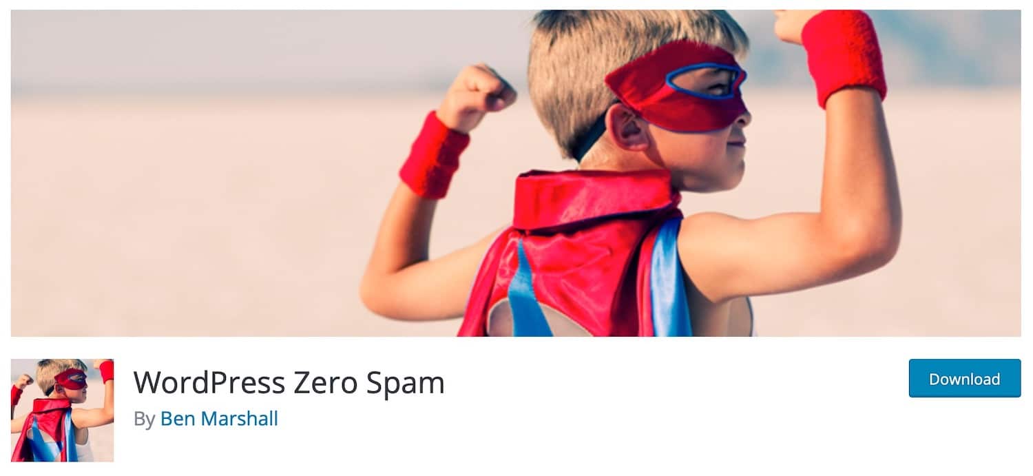  WordPress Zero Spam Plugin