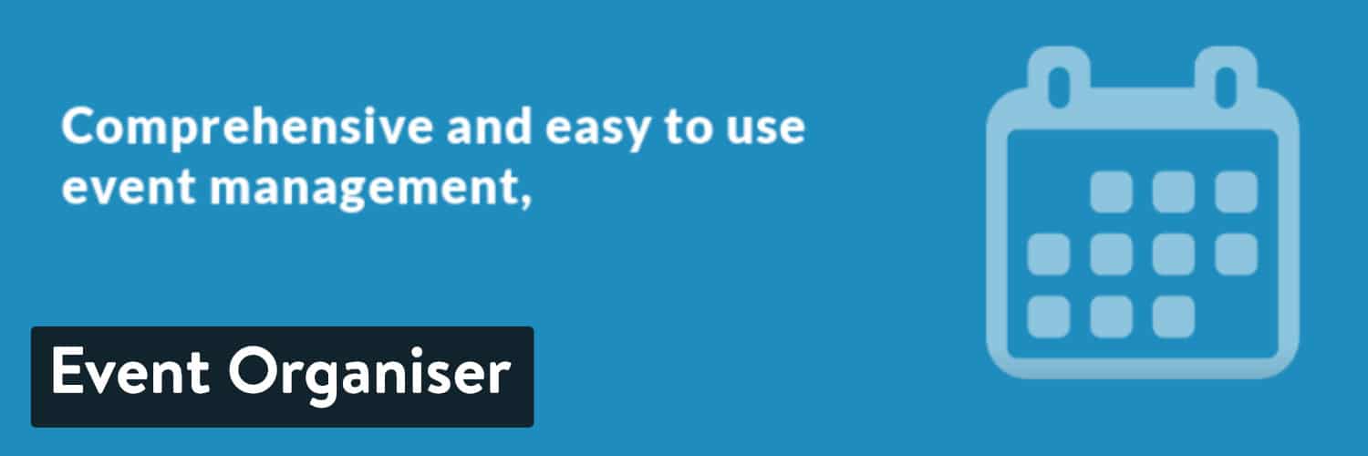 Plugin WordPress Event Organiser.“ width=