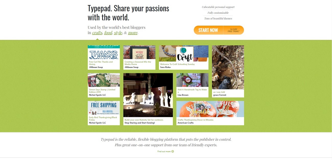 typepad blogger