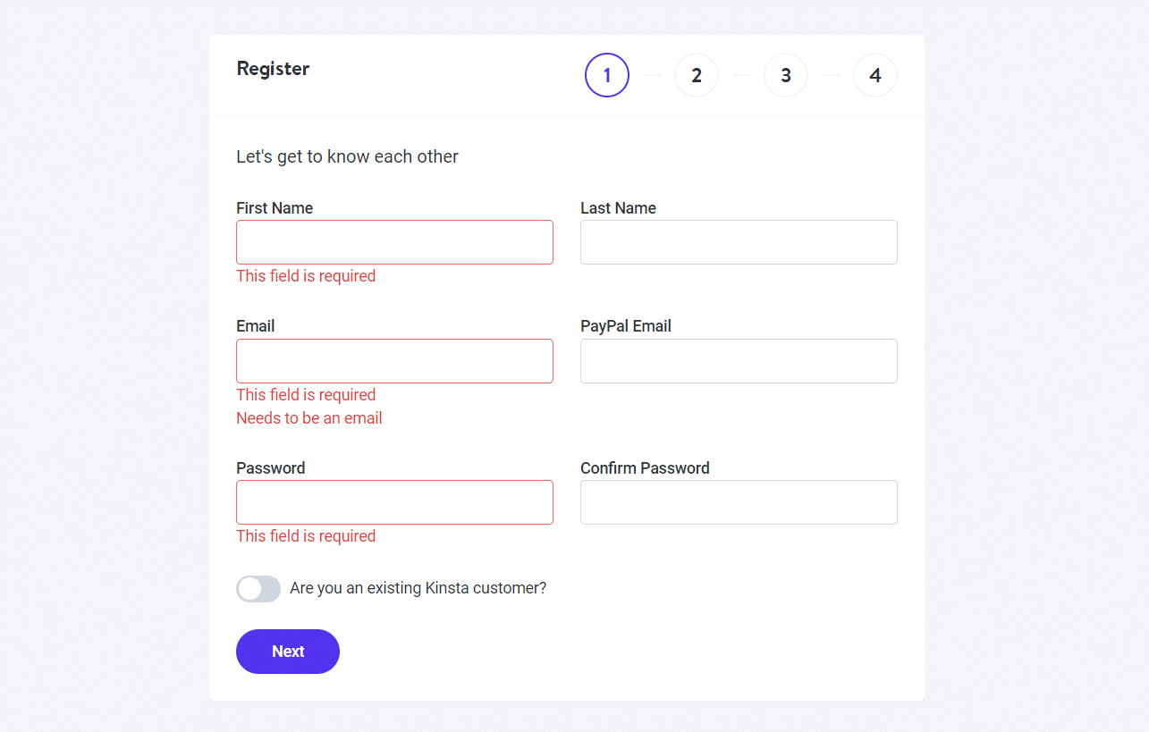 Cadastre-se como afiliado da Kinsta.