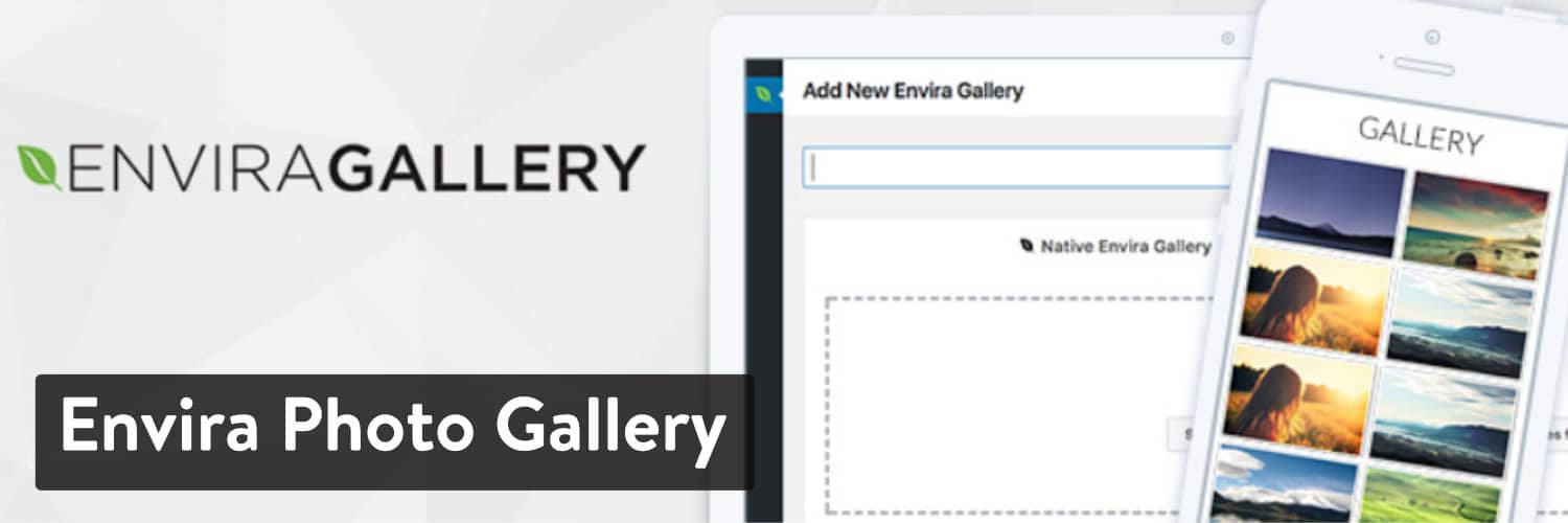 Extension WordPress Envira Photo Gallery.