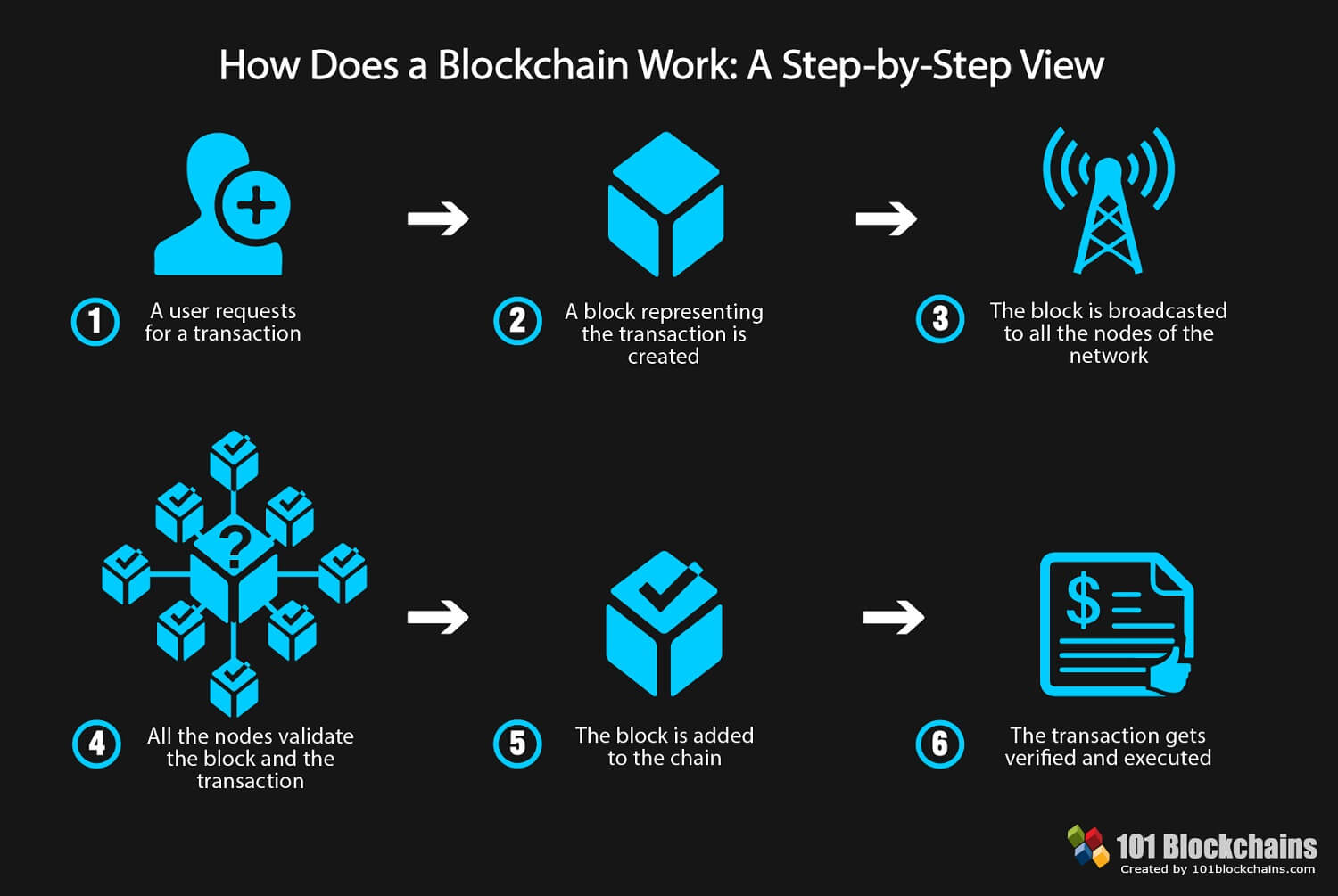 How a Blockchain works