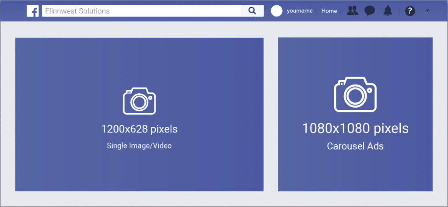 Banner ad sizes: common-facebook-ad-sizes