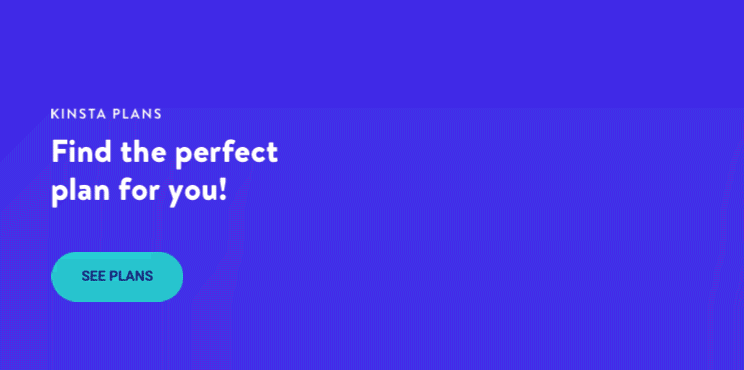 Find the perfect Kinsta plan gif