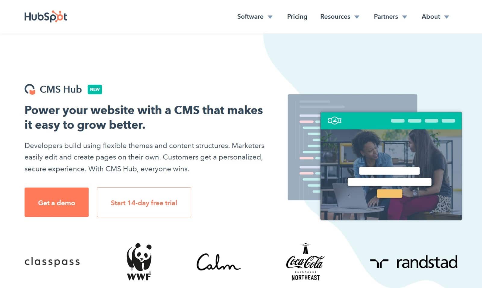 cms client software in english