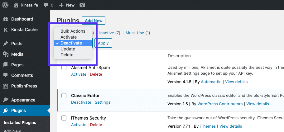 sookasa dashboard deactivation