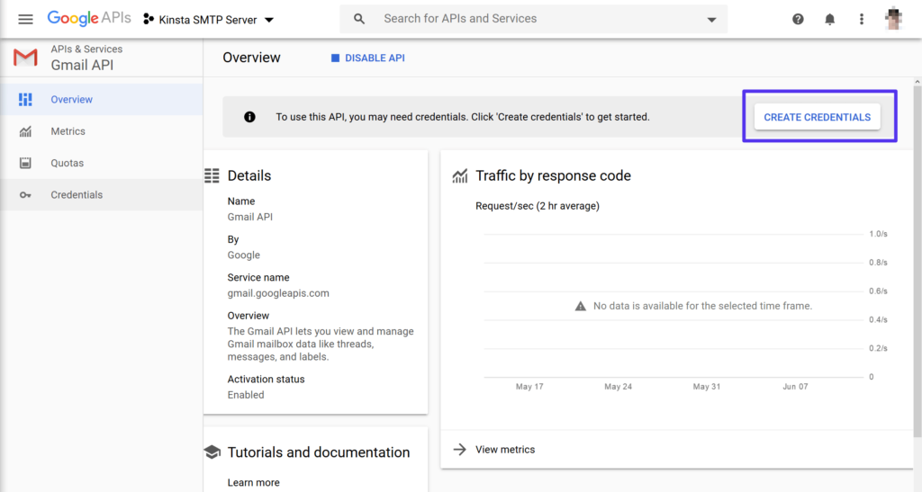 smtp server address for gmail