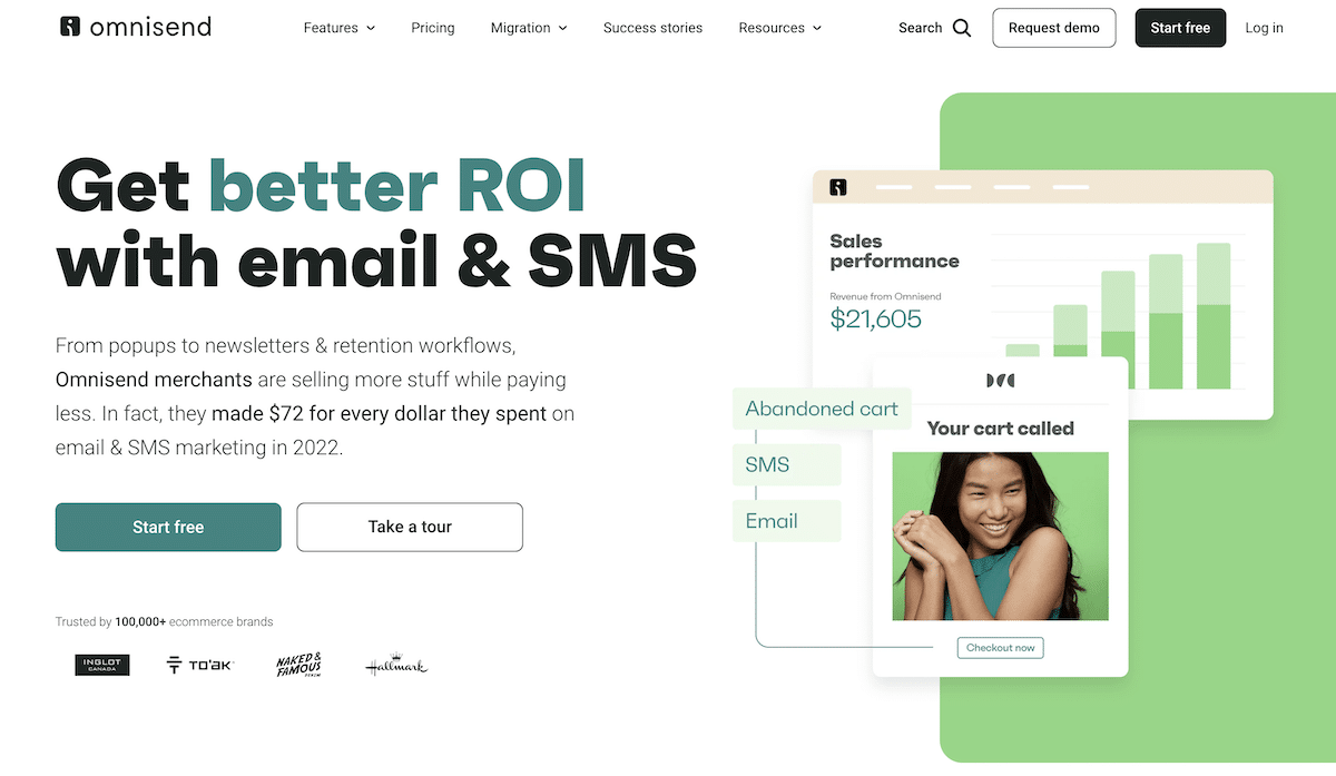 Omnisend Mailchimp alternative