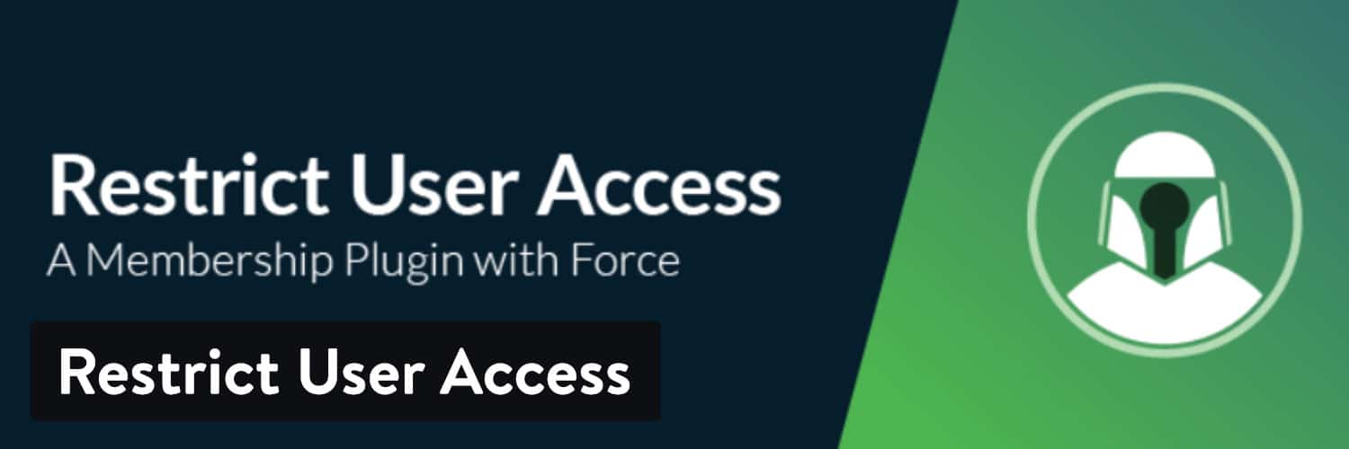 Restrict User Access WordPress-plugin