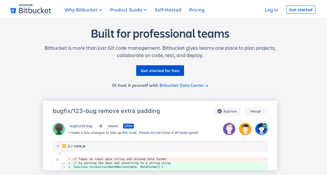 bitbucket website