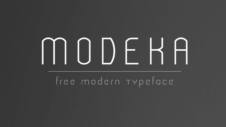 modern fonts