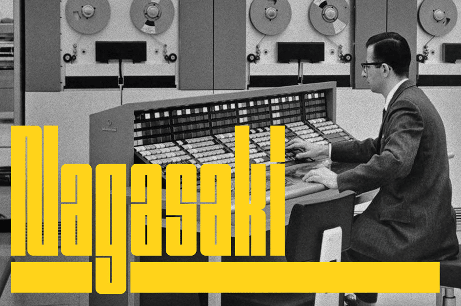 Modern fonts: nagasaki