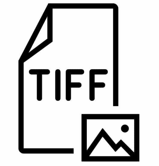 billedfiltyper: tiff icon